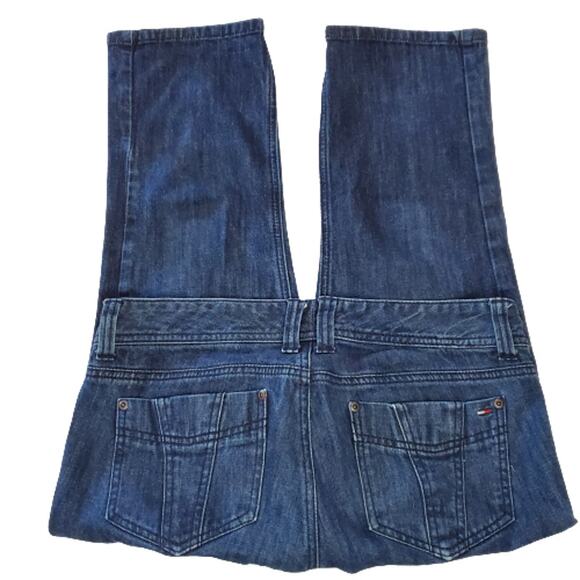 Tommy Hilfiger Denim Jean Dark Wash Capri Size 8 - Picture 3 of 4